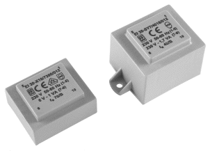 EI30 - EncapsulatedPCB Mount 50/60Hz Transformer - 0.6-4.8VA