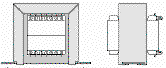 Transformers with U-Shaped Panel Fixing 1-100VA  50/60Hz